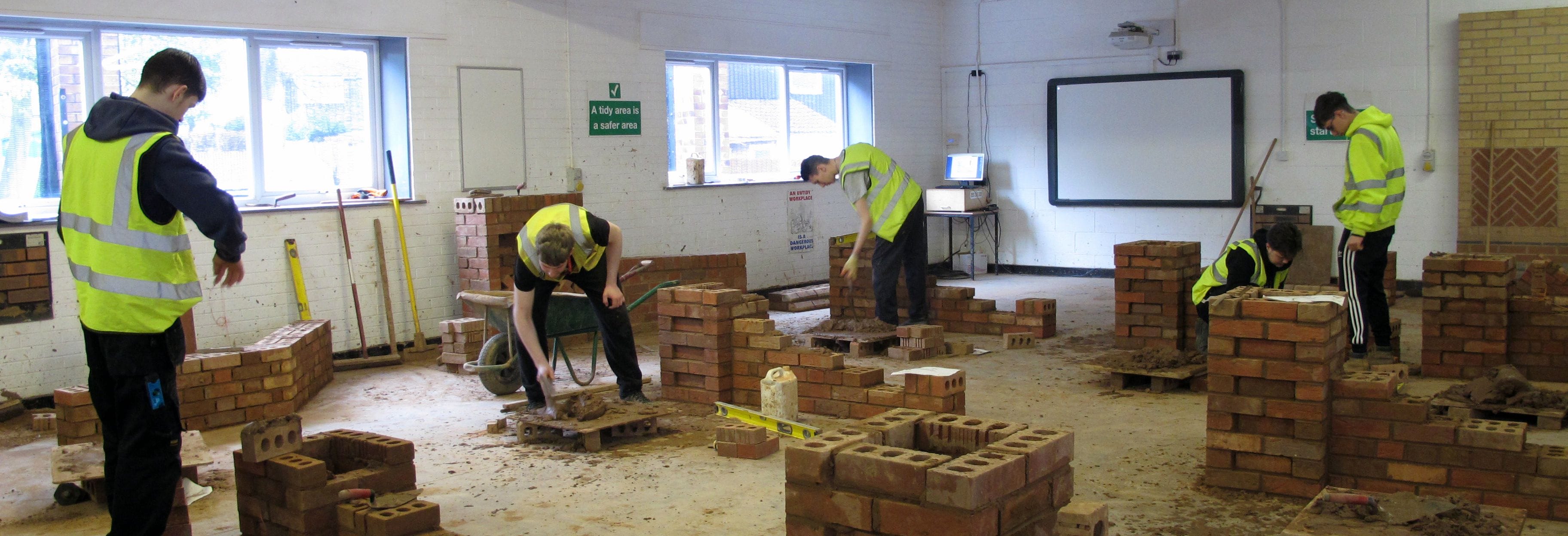 Construction Students Battle It Out At Competition Walsall College