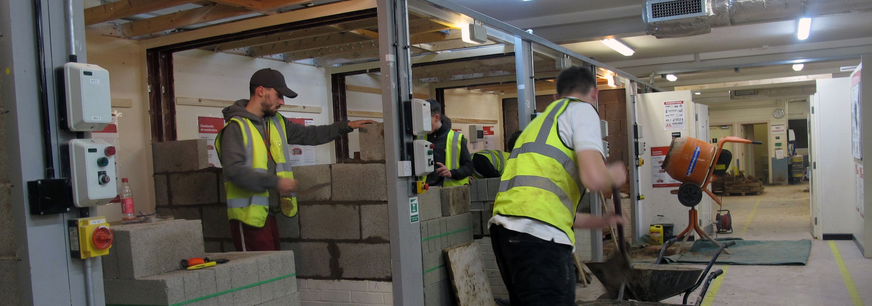 Students Rebuild Workshop Bays For Industry Experience Walsall College