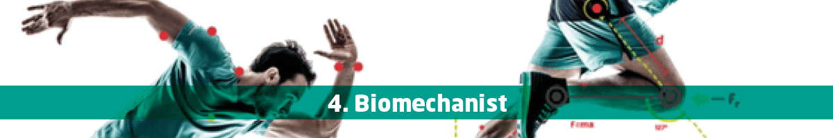 A web graphic saying "Biomechanist"