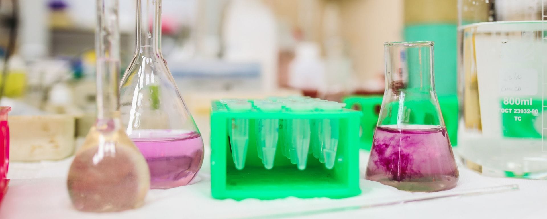 Science equipment in a laboratory