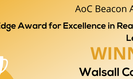 AoC Beacon Award success for Walsall College