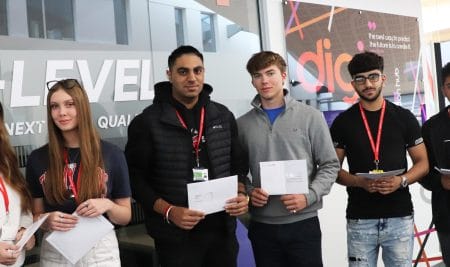 MPs congratulate Walsall College students on Results Day