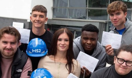 It’s a result: T Level students jump straight into jobs on HS2