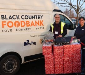 Black Country Foodbank donation
