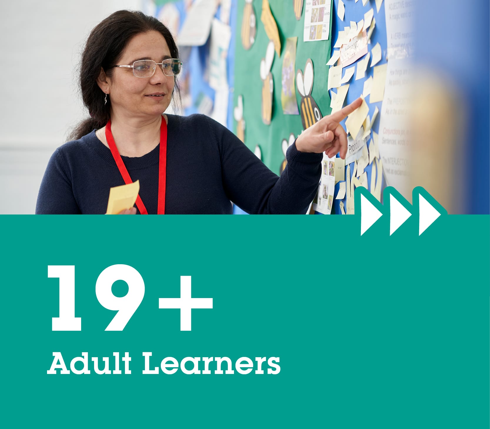 19+ adult learners