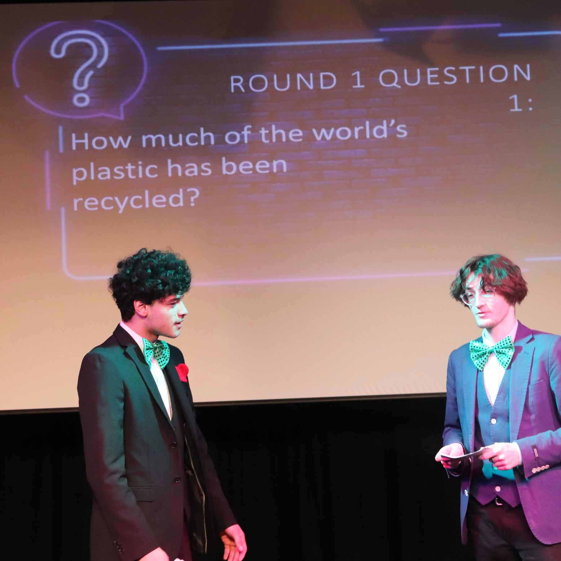 scene from play, Keep it Green