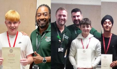 Industry goodies awarded to electrical installation students of the year