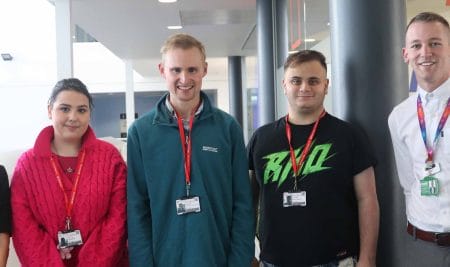 Students begin supported internships at Dunelm