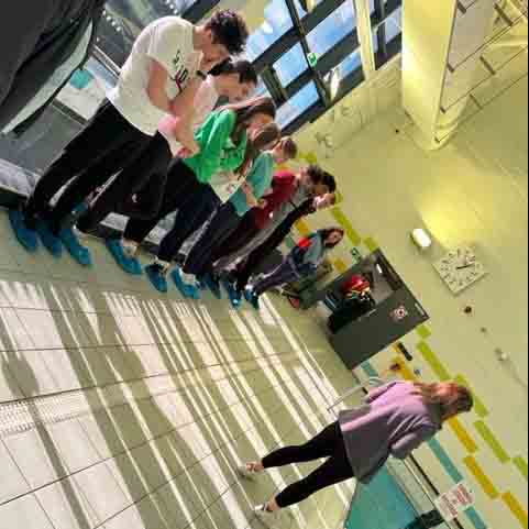 swimming pool instructor demo