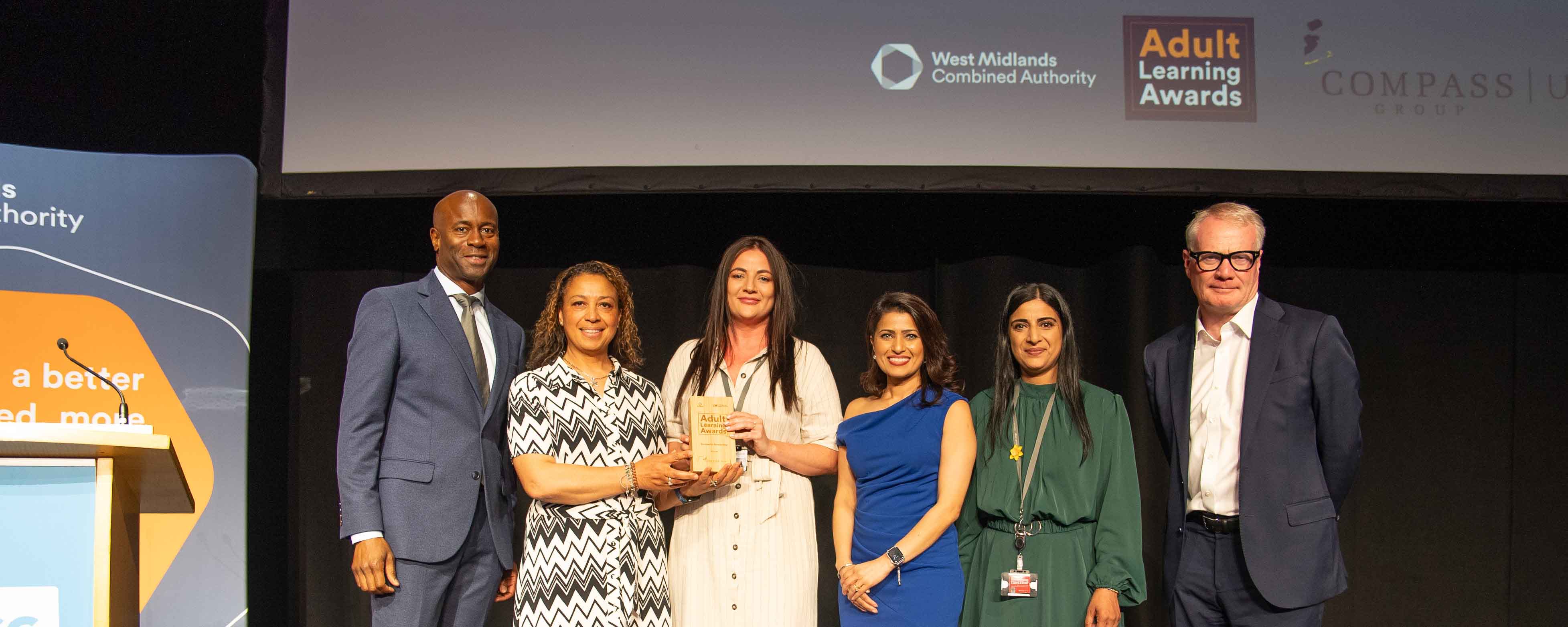 Healthcare recruitment programme wins award | Walsall College