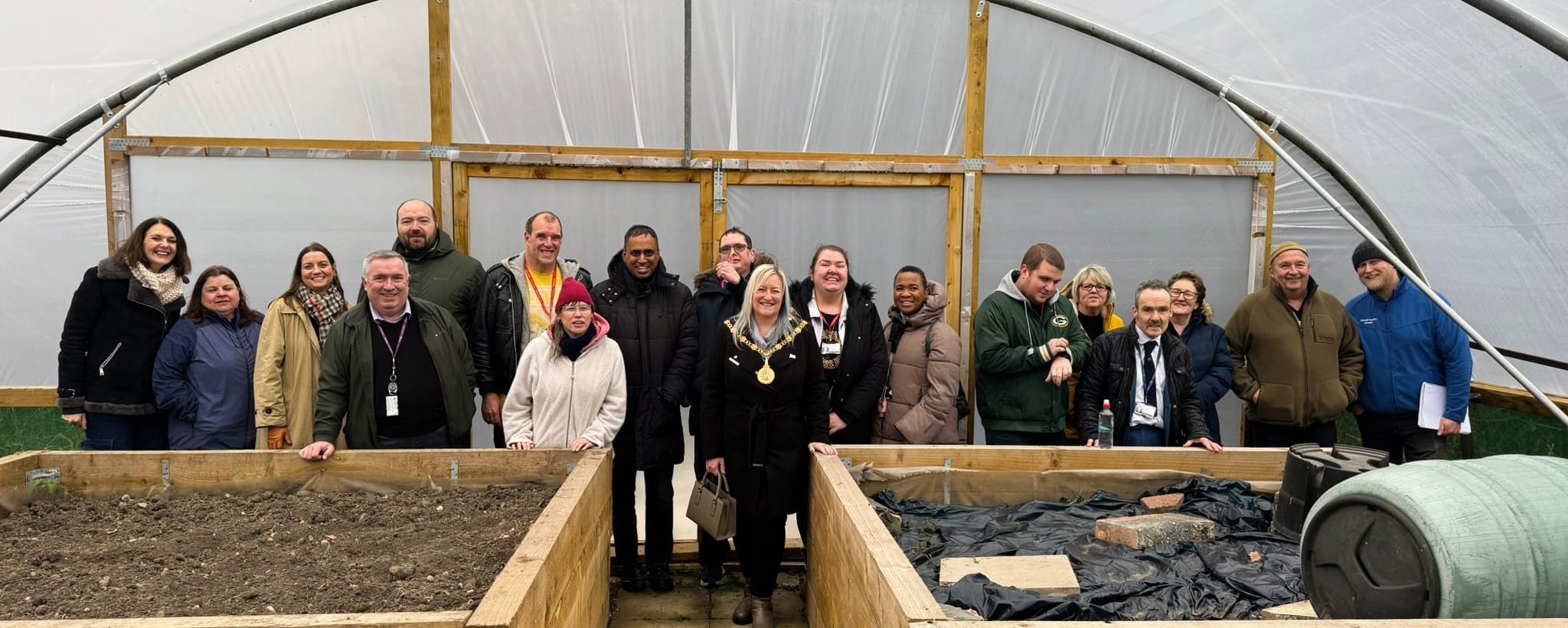 New life for Grenfell Allotments polytunnel through partnership supporting SEND students