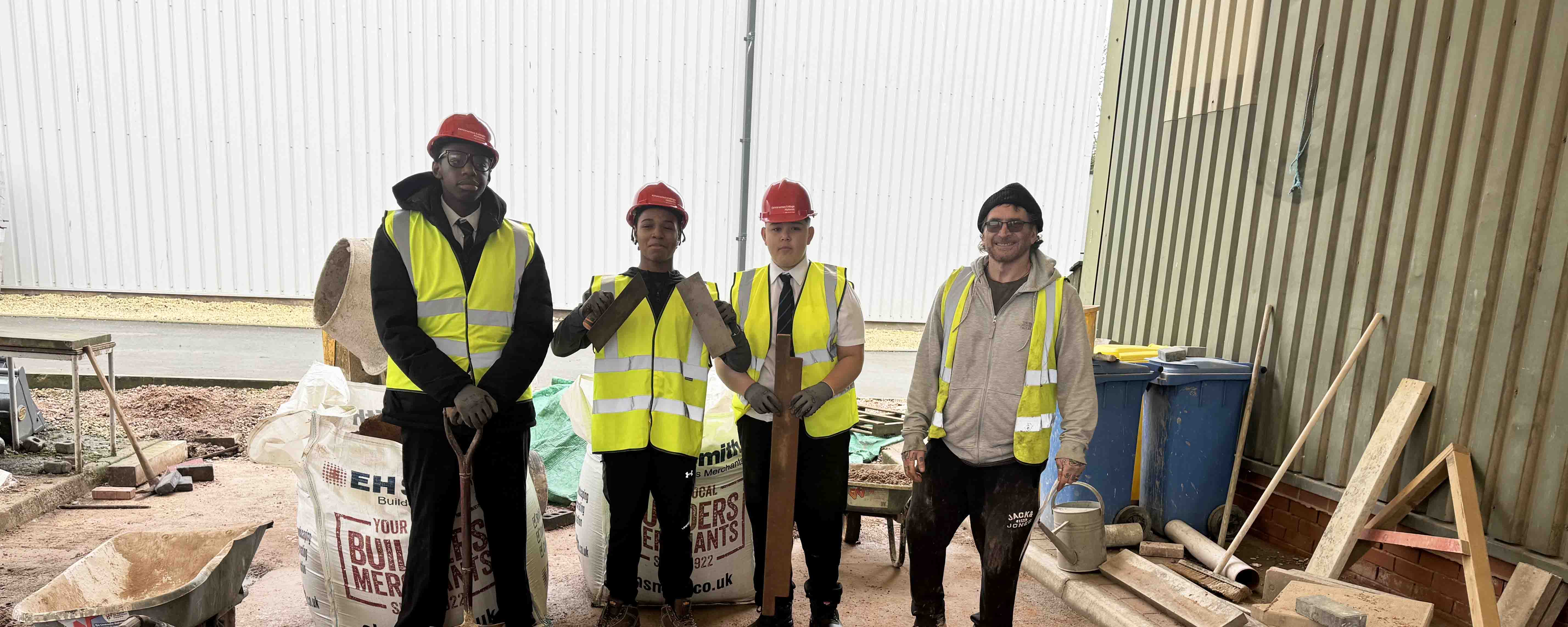 Turves Green Boys’ School experience ‘apprentice day in the life’ at Construction College Midlands