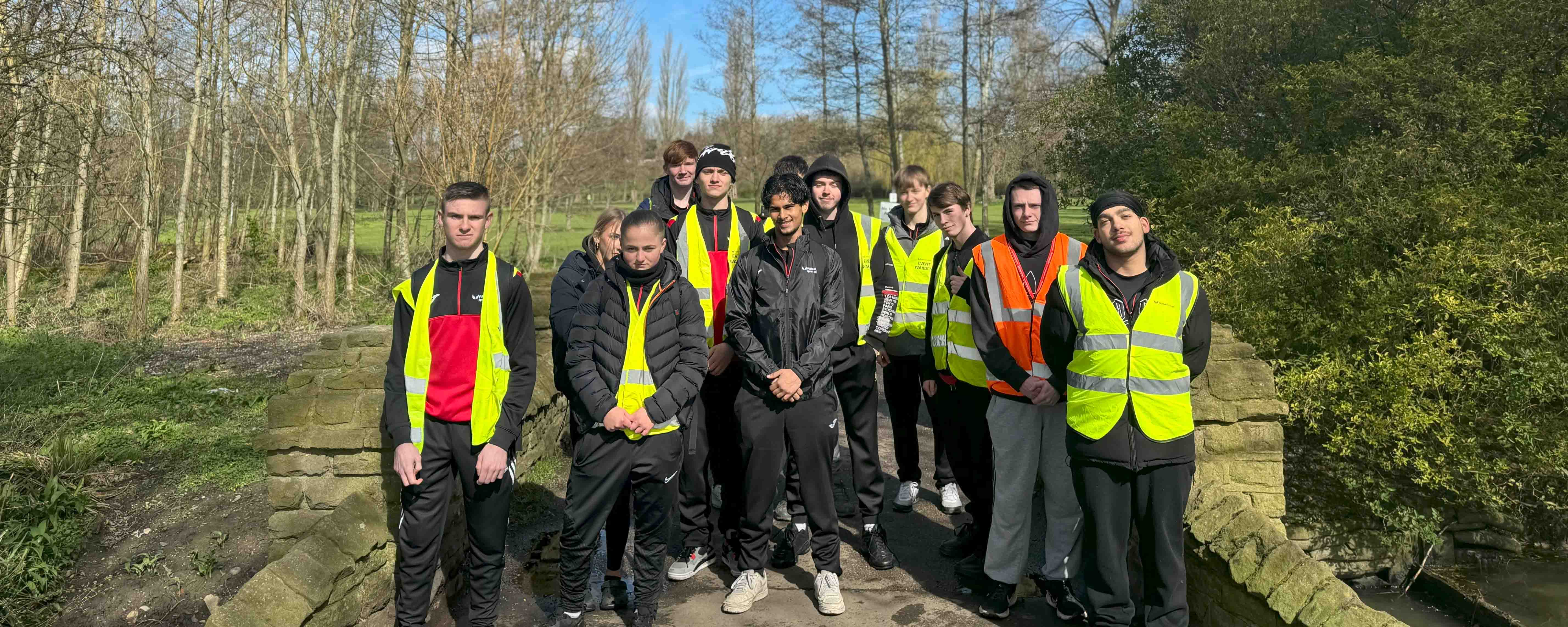 Sports students take on Daily Mile stewarding duties